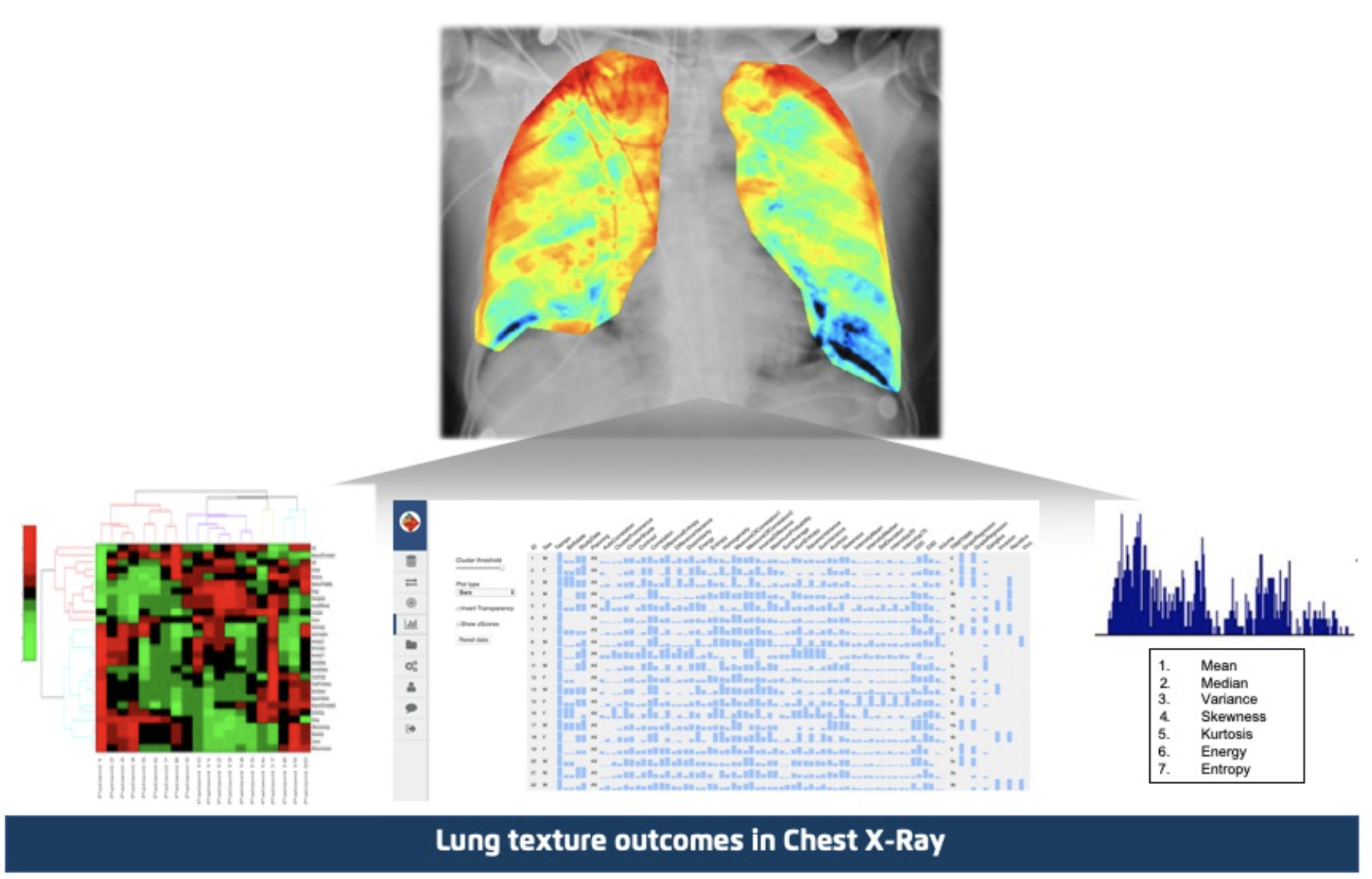 Lung texture outcomes