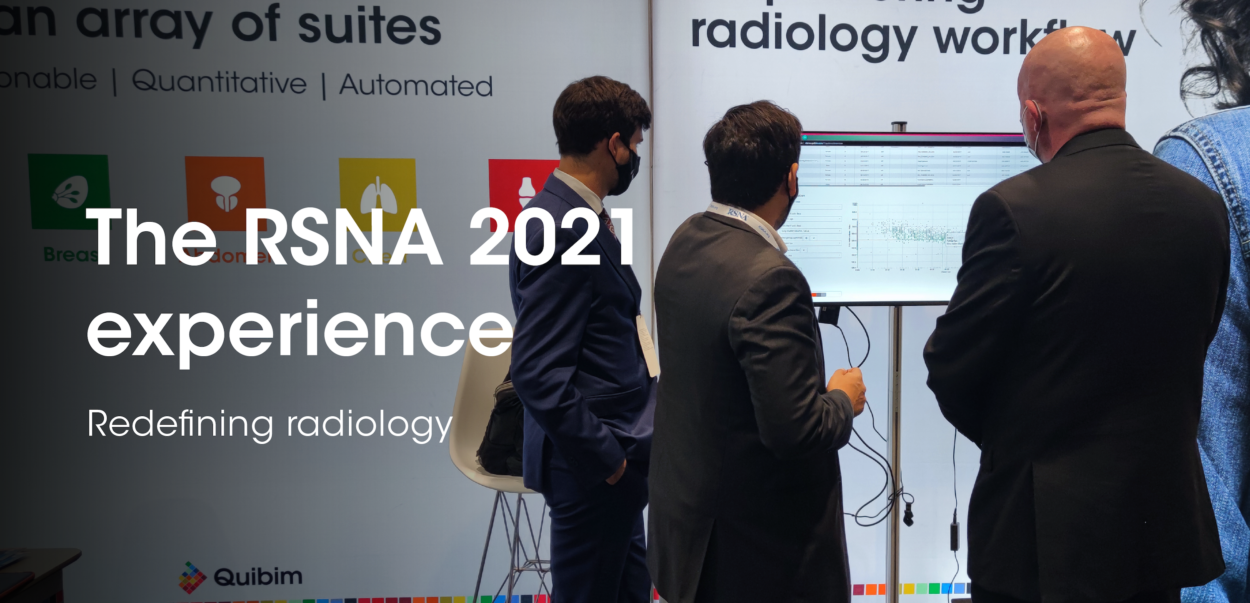 The RSNA 2021 experience Quibim Website